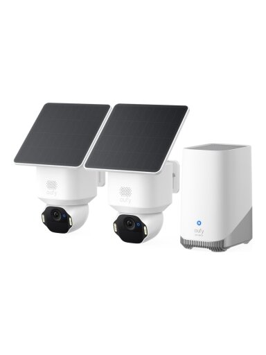 Anker Eufy SoloCam E42 2-Cam Kit (HomeBase 3) | 8 MP | F/1.6 | IP65 | Micro SD, Max. 128 GB Anker Eufy SoloCam E42 2-Cam Kit (HomeBase 3) | 8 MP | F/1.6 | IP65 | Micro SD, Max. 128 GB
