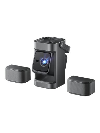 Anker Nebula Nebula P1 Portable Projector with Detachable Speakers | Full HD (1920x1080) | 650 ANSI lumens | Grey Anker Nebula Nebula P1 Portable Projector with Detachable Speakers | Full HD (1920x1080) | 650 ANSI lumens | Grey