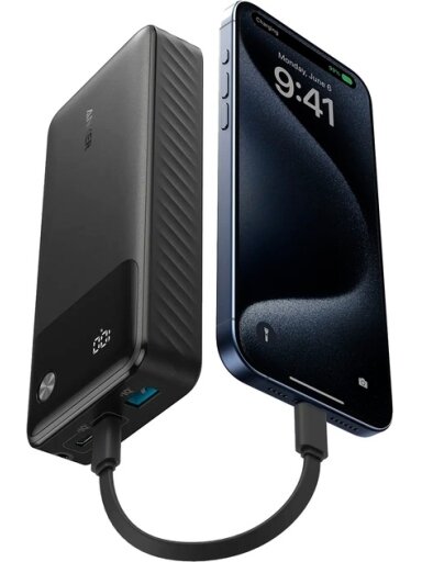Anker Power Bank, B2B - Europe (excluded UK plug), 30 W | A1384G11 | 20000 mAh | Black Anker Power Bank, B2B - Europe (excluded UK plug), 30 W | A1384G11 | 20000 mAh | Black