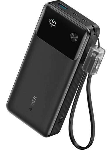 Anker Power Bank, B2B - Europe (excluded UK plug), 30 W | A1384G11 | 20000 mAh | Black Anker Power Bank, B2B - Europe (excluded UK plug), 30 W | A1384G11 | 20000 mAh | Black