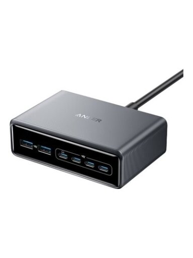 Anker Prime Charger (200W, 6 Ports, GaN) | A2683341 Anker Prime Charger (200W, 6 Ports, GaN) | A2683341