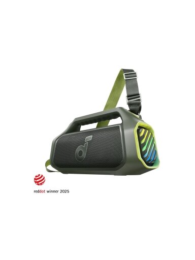 Anker Soundcore Boom 2 Plus A3134 Bluetooth Speaker, Green | Anker Soundcore