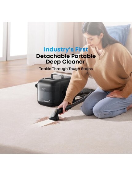 Anker Eufy Robot Vacuum Cleaner | Omni E25 | Wet&Dry | Operating time (max) 180 min | Dust capacity 3 L | 20000 Pa | Black 7