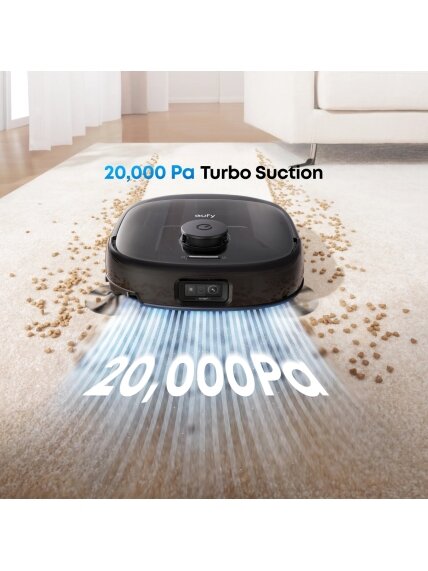 Anker Eufy Robot Vacuum Cleaner | Omni E25 | Wet&Dry | Operating time (max) 180 min | Dust capacity 3 L | 20000 Pa | Black 8