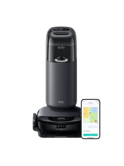 Anker Eufy | Robot Vacuum Cleaner with All-in-One Station | Omni S1 | Wet&Dry | Operating time (max) 216 min | 4600 mAh | 8000 Pa | Gray 1 Anker Eufy | Robot Vacuum Cleaner with All-in-One Station | Omni S1 | Wet&Dry | Operating time (max) 216 min | 4600 mAh | 8000 Pa | Gray 1