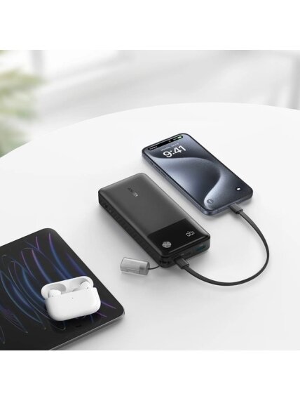 Anker Power Bank, B2B - Europe (excluded UK plug), 30 W | A1384G11 | 20000 mAh | Black 5