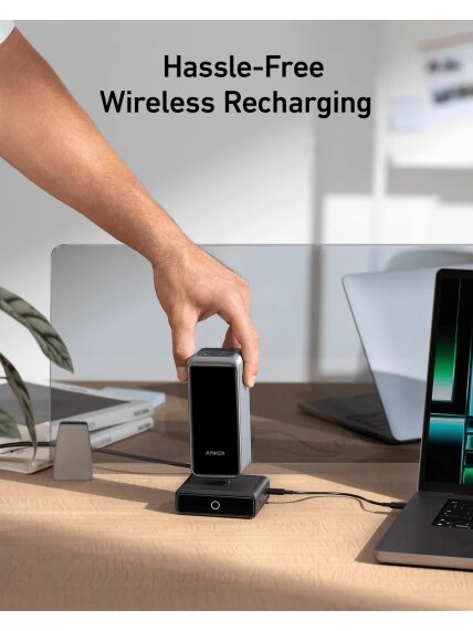 Anker Prime Charging Base for Power Bank, 100W | A1902311 | Black 2 Anker Prime Charging Base for Power Bank, 100W | A1902311 | Black 2