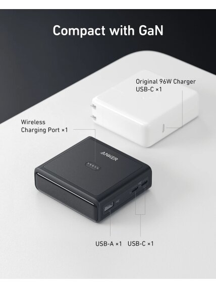 Anker Prime Charging Base for Power Bank, 100W | A1902311 | Black 5