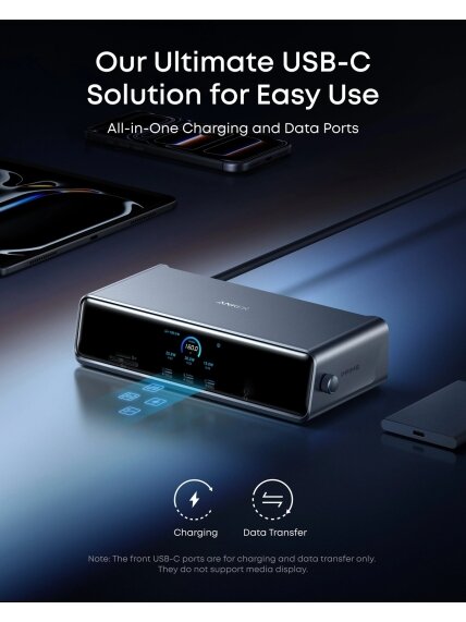 Anker Prime Docking Station (14-in-1, Triple Display, DisplayLink) | A83B33A1 6 Anker Prime Docking Station (14-in-1, Triple Display, DisplayLink) | A83B33A1 6