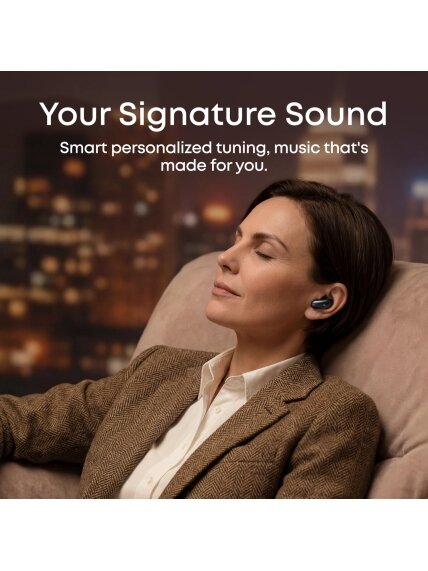 Anker Soundcore Wireless Earbuds | Liberty 5 Pro Max | Bluetooth | In-Ear | Microphone | Black | Noise canceling | Noise reduction 4 Anker Soundcore Wireless Earbuds | Liberty 5 Pro Max | Bluetooth | In-Ear | Microphone | Black | Noise canceling | Noise reduction 4