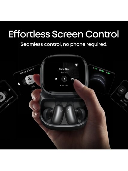 Anker Soundcore Wireless Earbuds | Liberty 5 Pro Max | Bluetooth | In-Ear | Microphone | Black | Noise canceling | Noise reduction 5 Anker Soundcore Wireless Earbuds | Liberty 5 Pro Max | Bluetooth | In-Ear | Microphone | Black | Noise canceling | Noise reduction 5
