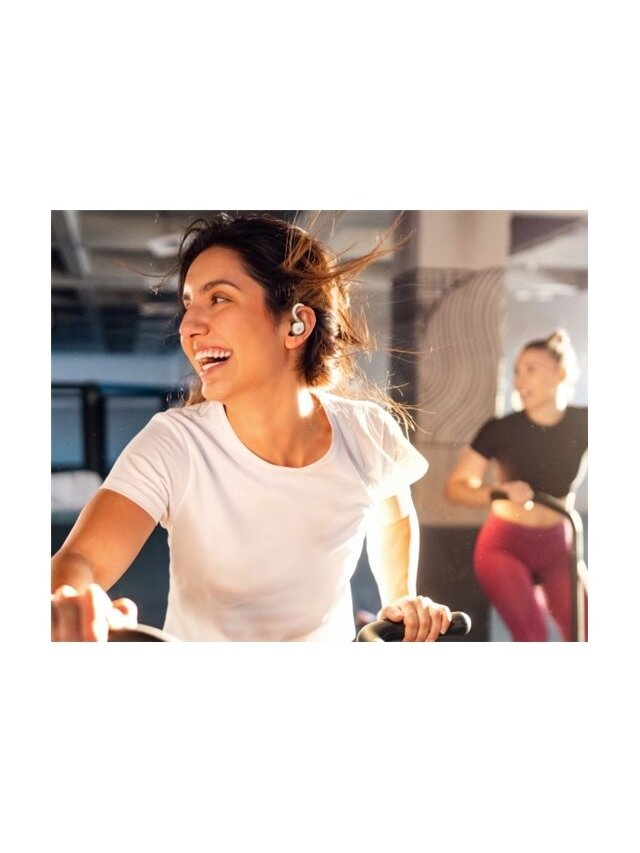 Anker Soundcore | Earbuds with Hook | Sport X20 | Bluetooth | ANC | White/Gold 5