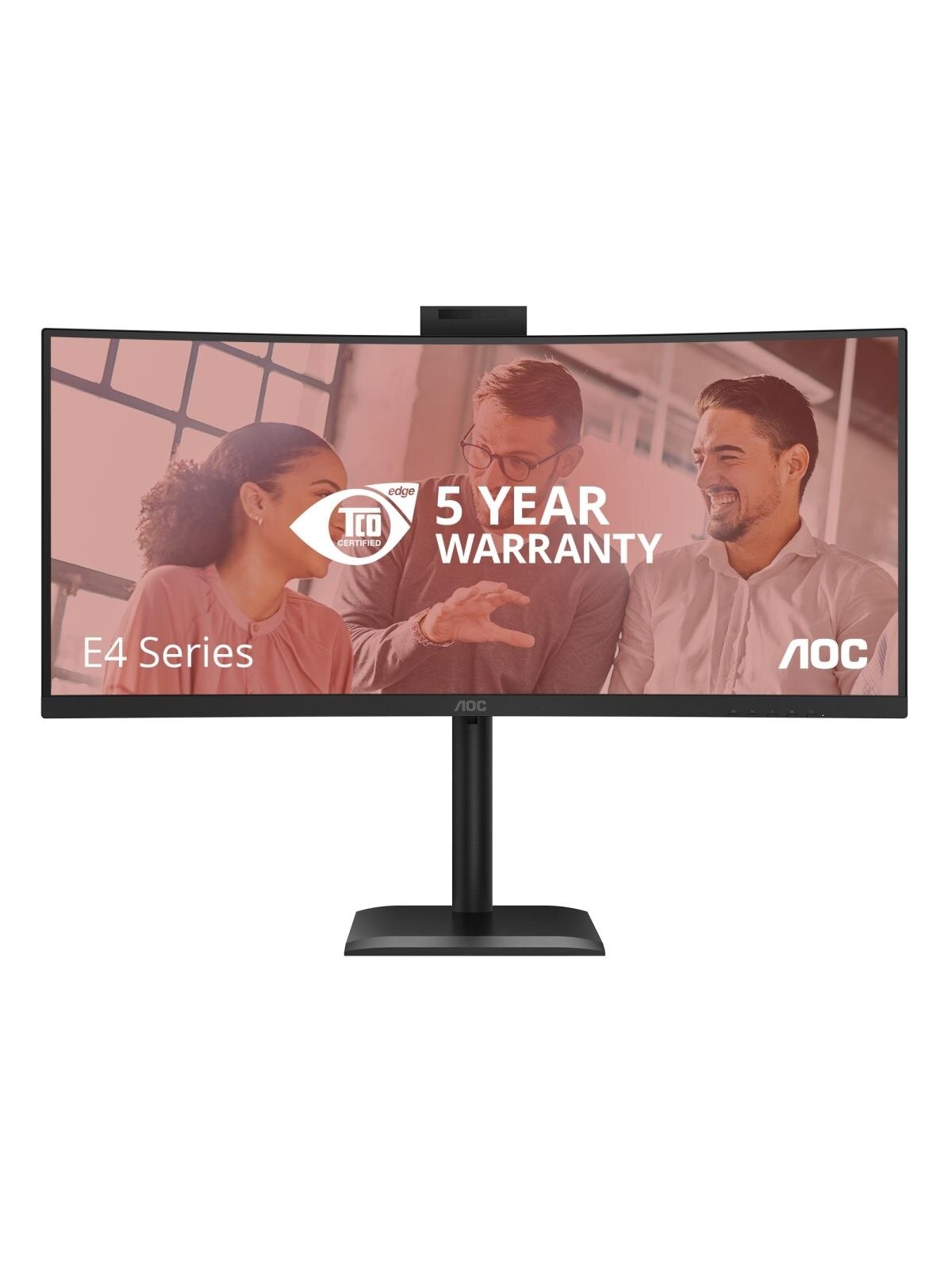 AOC | CU34E4CW | 34 " | VA | UWQHD | 120 Hz | 4 ms | 3440 x 1440 pixels | 350 cd/m² | HDMI ports quantity 2 | Black 14