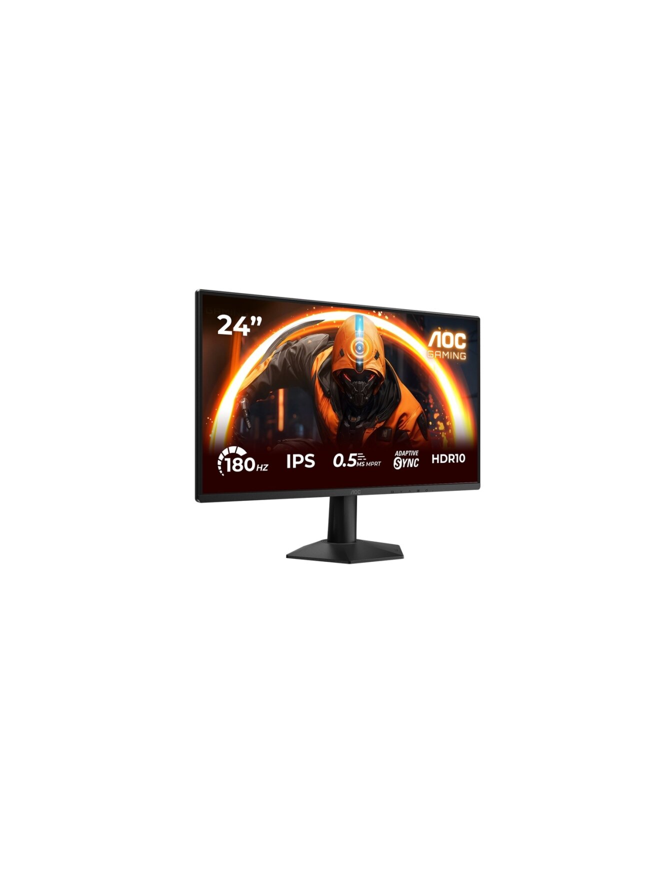 AOC 24G50F | 24 " | IPS | FHD | 16:9 | 180 Hz | 4 ms | 1920 x 1080 pixels | 300 cd/m² | HDMI ports quantity 1 | Black 5 AOC 24G50F | 24 " | IPS | FHD | 16:9 | 180 Hz | 4 ms | 1920 x 1080 pixels | 300 cd/m² | HDMI ports quantity 1 | Black 5
