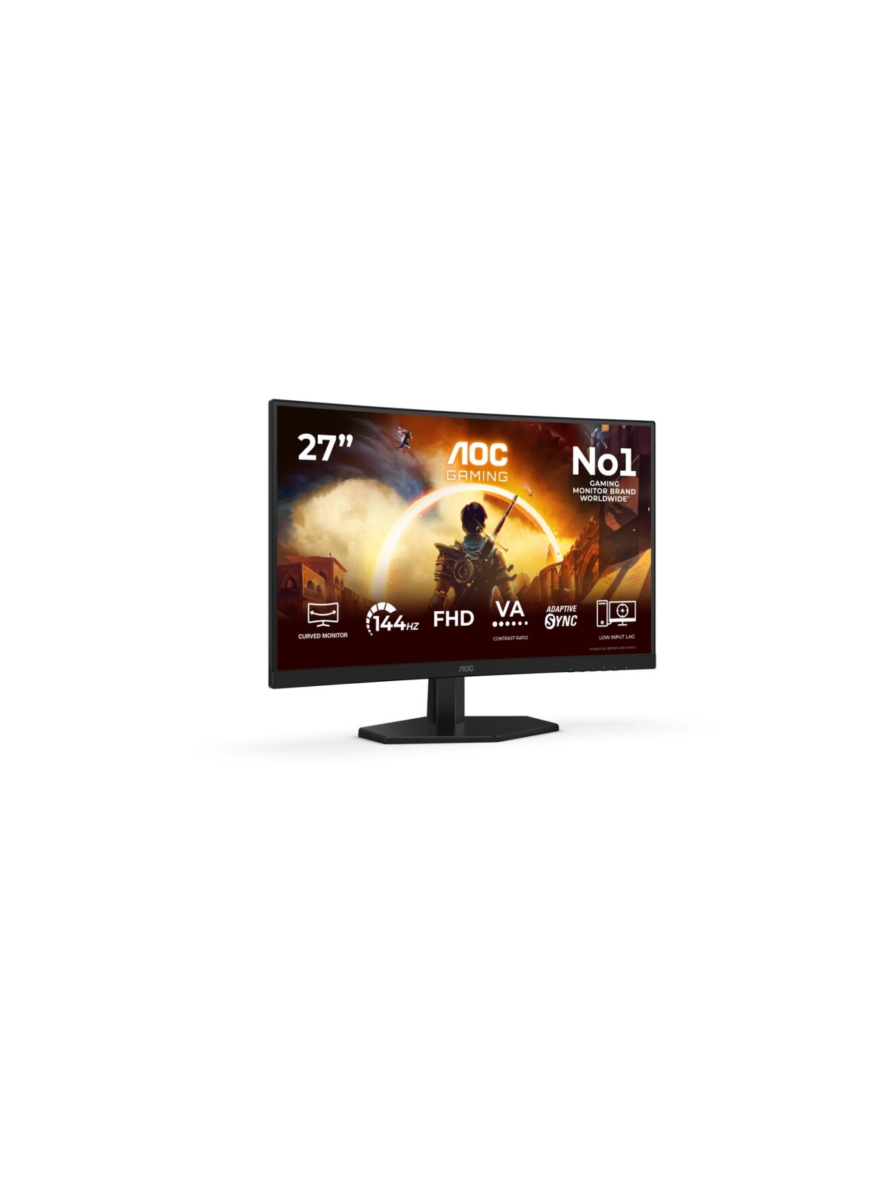AOC | C27G42FE | 27 " | VA | FHD | 16:9 | 180 Hz | 0.5 ms | 1920 x 1080 pixels | 300 cd/m² | HDMI ports quantity 1 | Black 5 AOC | C27G42FE | 27 " | VA | FHD | 16:9 | 180 Hz | 0.5 ms | 1920 x 1080 pixels | 300 cd/m² | HDMI ports quantity 1 | Black 5