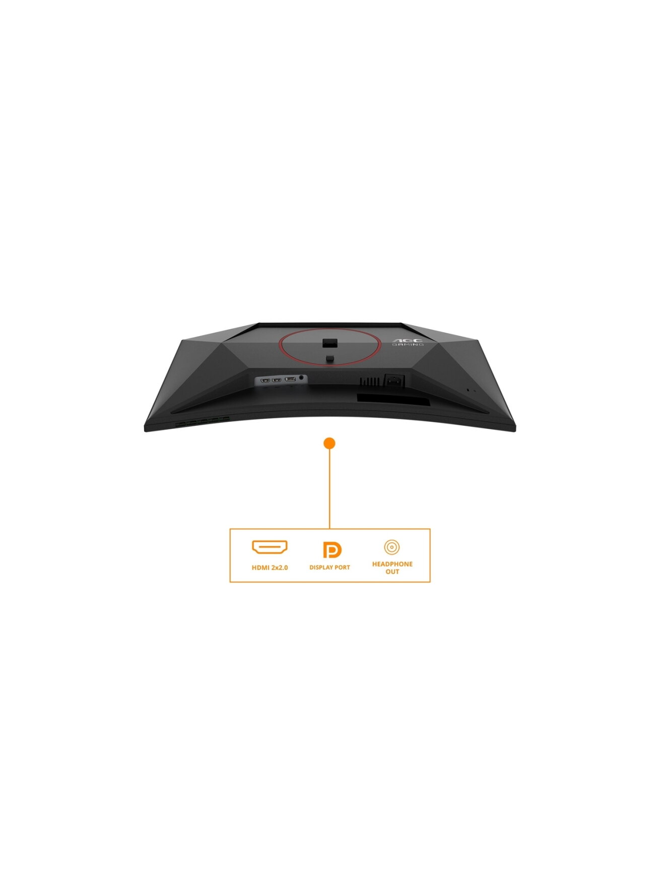 AOC CQ27G4Z2 Curved 34" 2560x1440/16:9/350cd/m2/1ms HDMI, DisplayPort, USB, Headphone out | AOC 14 AOC CQ27G4Z2 Curved 34" 2560x1440/16:9/350cd/m2/1ms HDMI, DisplayPort, USB, Headphone out | AOC 14