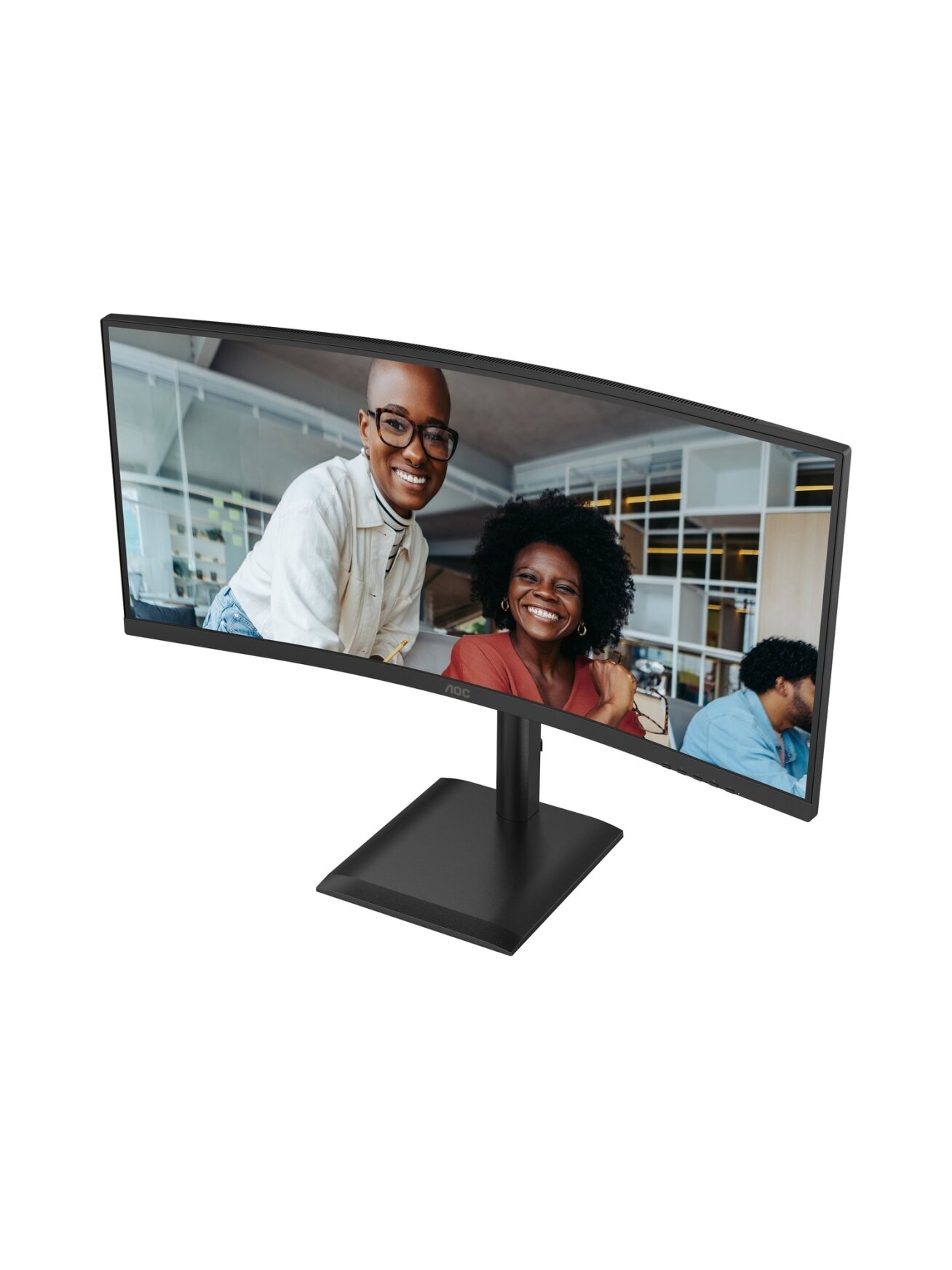 AOC CU34E4CV | 34 " | VA | 21:9 | 120 Hz | 4 ms | 3440 x 1440 pixels | HDMI ports quantity 2 | Black 2