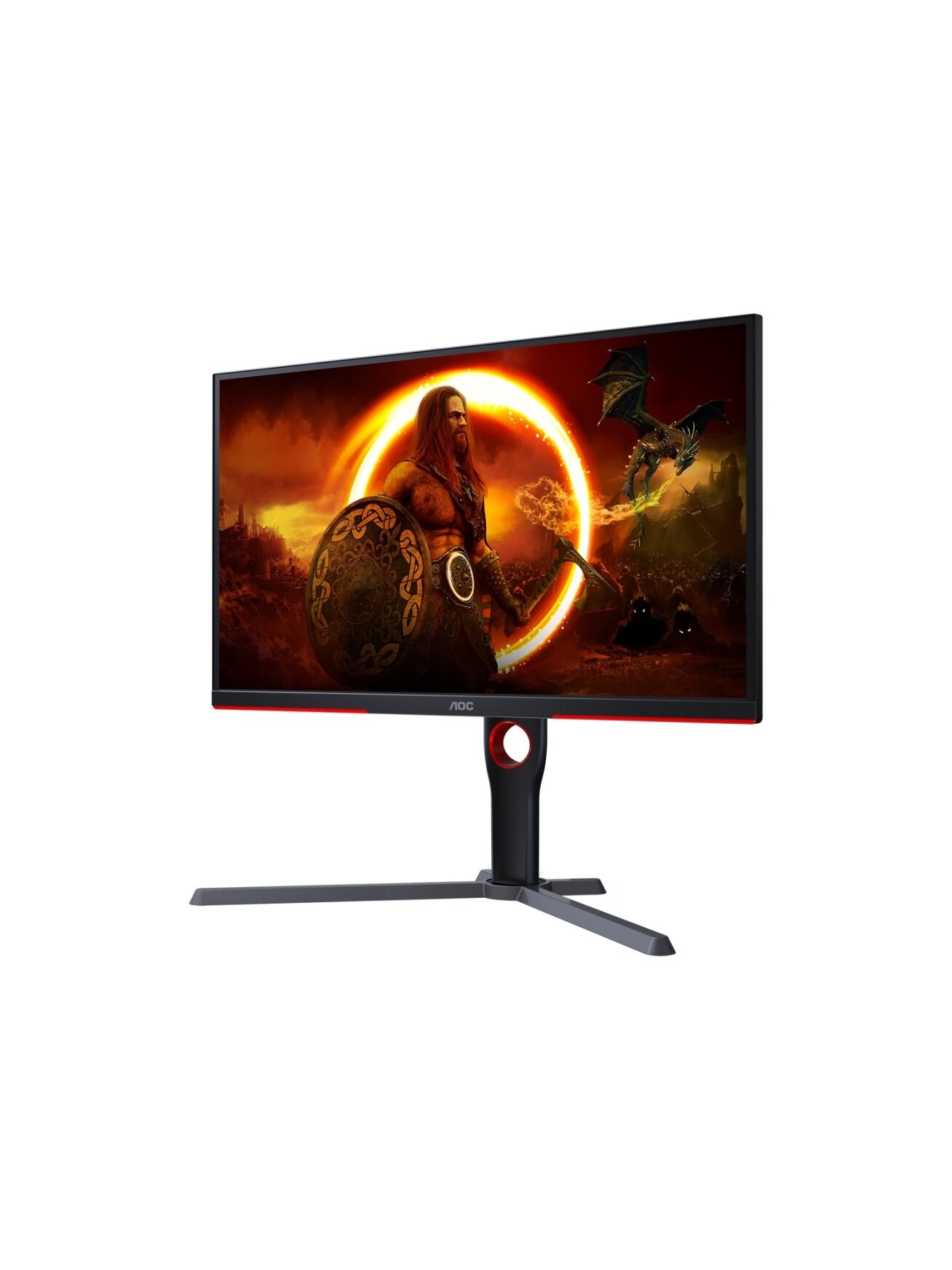 AOC | Monitor | 25G3ZM/BK | 24.5 " | VA | FHD | 16:9 | 240 Hz | 1 ms | 1920 x 1080 | 300 cd/m² | HDMI ports quantity 2 | Black/Red | Warranty 36 month(s) 1