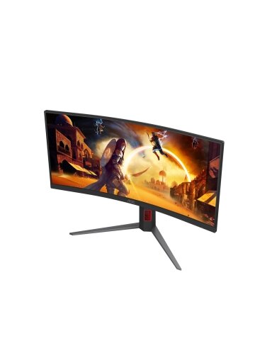 AOC | CU34G4 | 34 " | Fast VA | UWQHD | 21:9 | 180 Hz | 1 ms | 3440 x 1440 pixels | 300 cd/m² | HDMI ports quantity 2 | Black