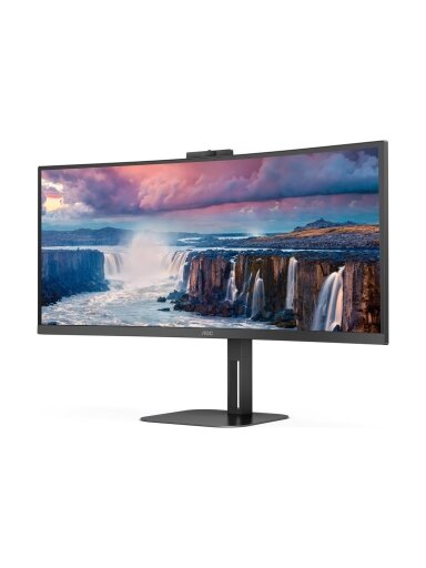 AOC | CU34V5CW/BK | 34 " | VA | 21:9 | 100 Hz | 4 ms | 3440 x 1440 pixels | HDMI ports quantity 1