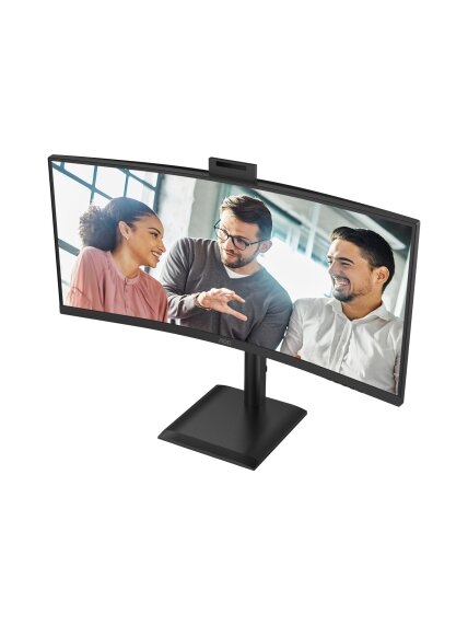 AOC | CU34E4CW | 34 " | VA | UWQHD | 120 Hz | 4 ms | 3440 x 1440 pixels | 350 cd/m² | HDMI ports quantity 2 | Black