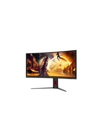 AOC CU34G4CA | 34 " | Fast VA | WQHD | 21:9 | 180 Hz | 1 ms | 3440 x 1440 pixels | 450 cd/m² | HDMI ports quantity 2 | Black 1