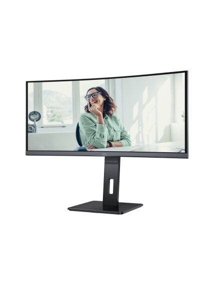 AOC | CU34P3CV | 34 " | VA | 21:9 | 100 Hz | 4 ms | 3440 x 1440 pixels | HDMI ports quantity 1 2 AOC | CU34P3CV | 34 " | VA | 21:9 | 100 Hz | 4 ms | 3440 x 1440 pixels | HDMI ports quantity 1 2