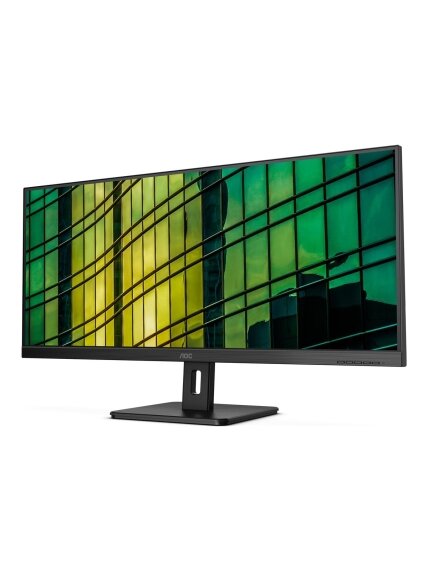 AOC | Monitor | U34E2M | 34 " | VA | WQHD | 21:9 | 100 Hz | 4 ms | 3440 x 1440 | 300 cd/m² | HDMI ports quantity 2 | Black 1