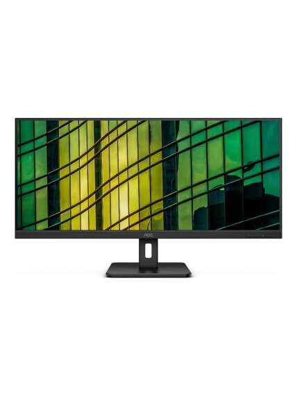 AOC | Monitor | U34E2M | 34 " | VA | WQHD | 21:9 | 100 Hz | 4 ms | 3440 x 1440 | 300 cd/m² | HDMI ports quantity 2 | Black