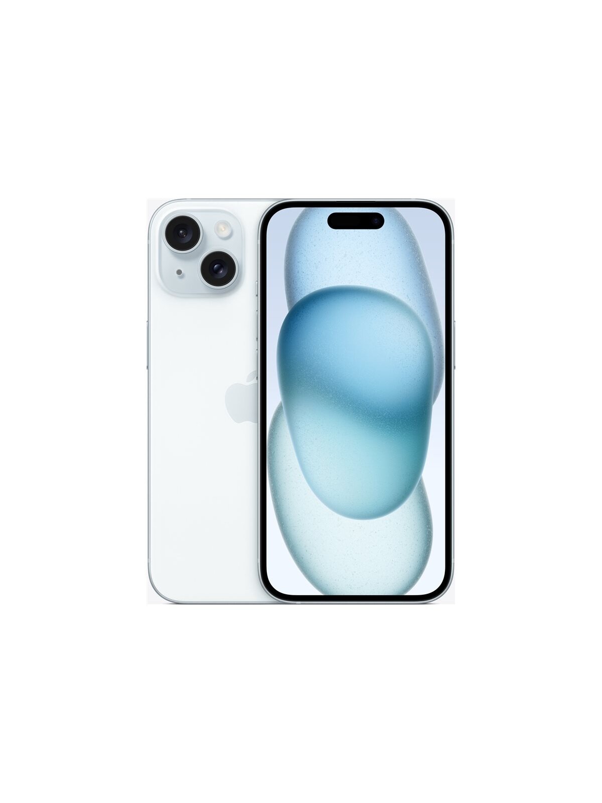 Apple | iPhone 15 | Blue | 6.1 " | Super Retina XDR display | 2556 x 1179 pixels | Apple | A16 Bionic | Internal RAM 6 GB | 128 GB | Dual SIM | 4G | Main camera resolution 48+12 MP | Secondary camera resolution 12 MP | iOS | 17