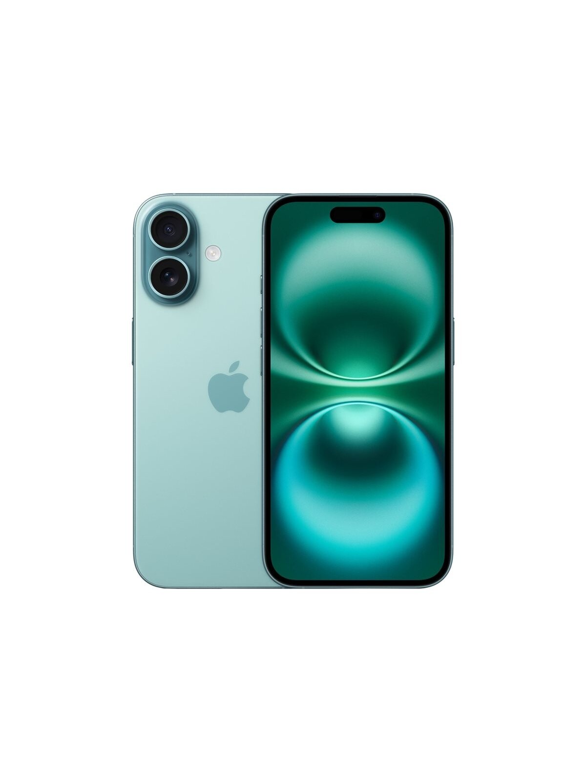 Apple | iPhone 16 | Teal | 6.1 " | Super Retina XDR display | 2556 x 1179 pixels | A18 | Internal RAM 8 GB | 128 GB | Dual SIM | 4G | Main camera resolution 48+12 MP | Secondary camera resolution 12 MP | iOS | 18 Apple | iPhone 16 | Teal | 6.1 " | Super Retina XDR display | 2556 x 1179 pixels | A18 | Internal RAM 8 GB | 128 GB | Dual SIM | 4G | Main camera resolution 48+12 MP | Secondary camera resolution 12 MP | iOS | 18