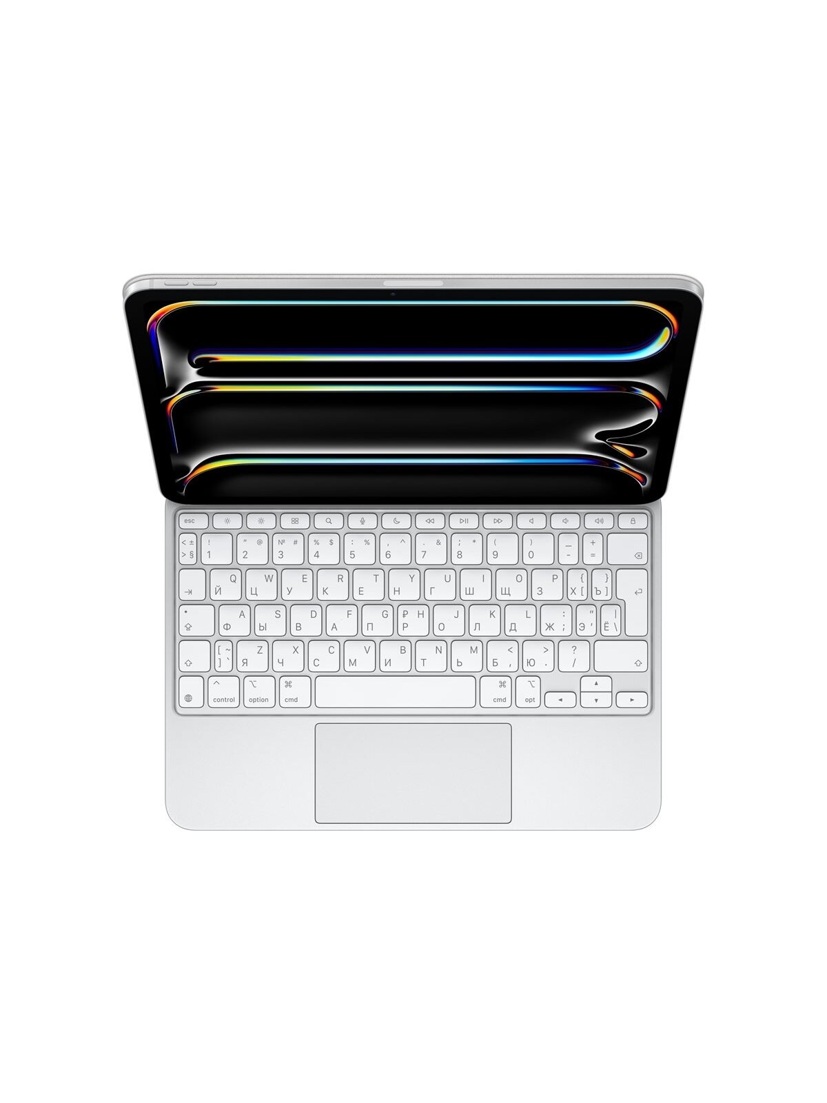 Apple Magic Keyboard for iPad Pro 11‑inch (M4) - RUS White | Apple Apple Magic Keyboard for iPad Pro 11‑inch (M4) - RUS White | Apple