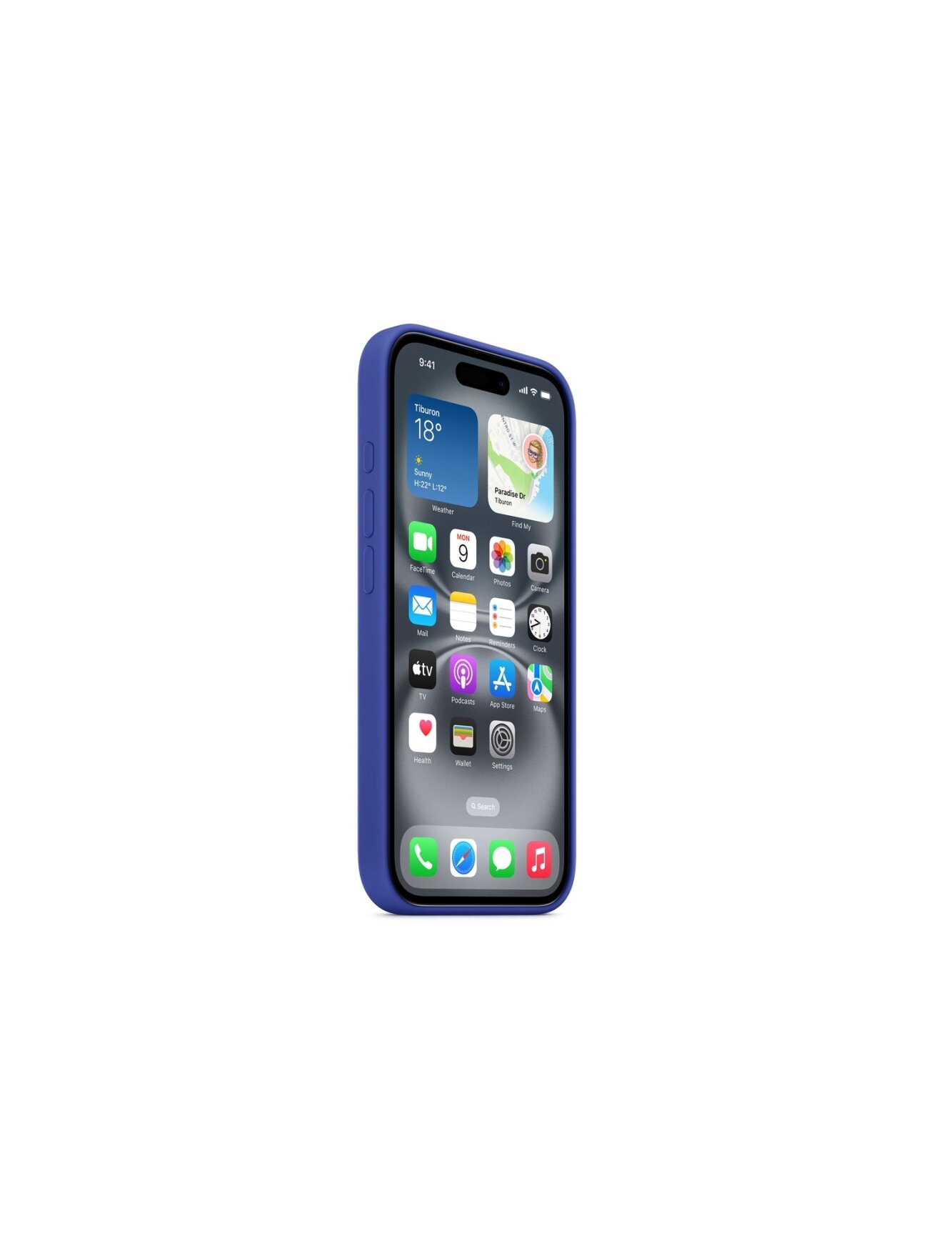 Apple Case with MagSafe | Apple | iPhone 16 | Silicone | Ultramarine 1 Apple Case with MagSafe | Apple | iPhone 16 | Silicone | Ultramarine 1