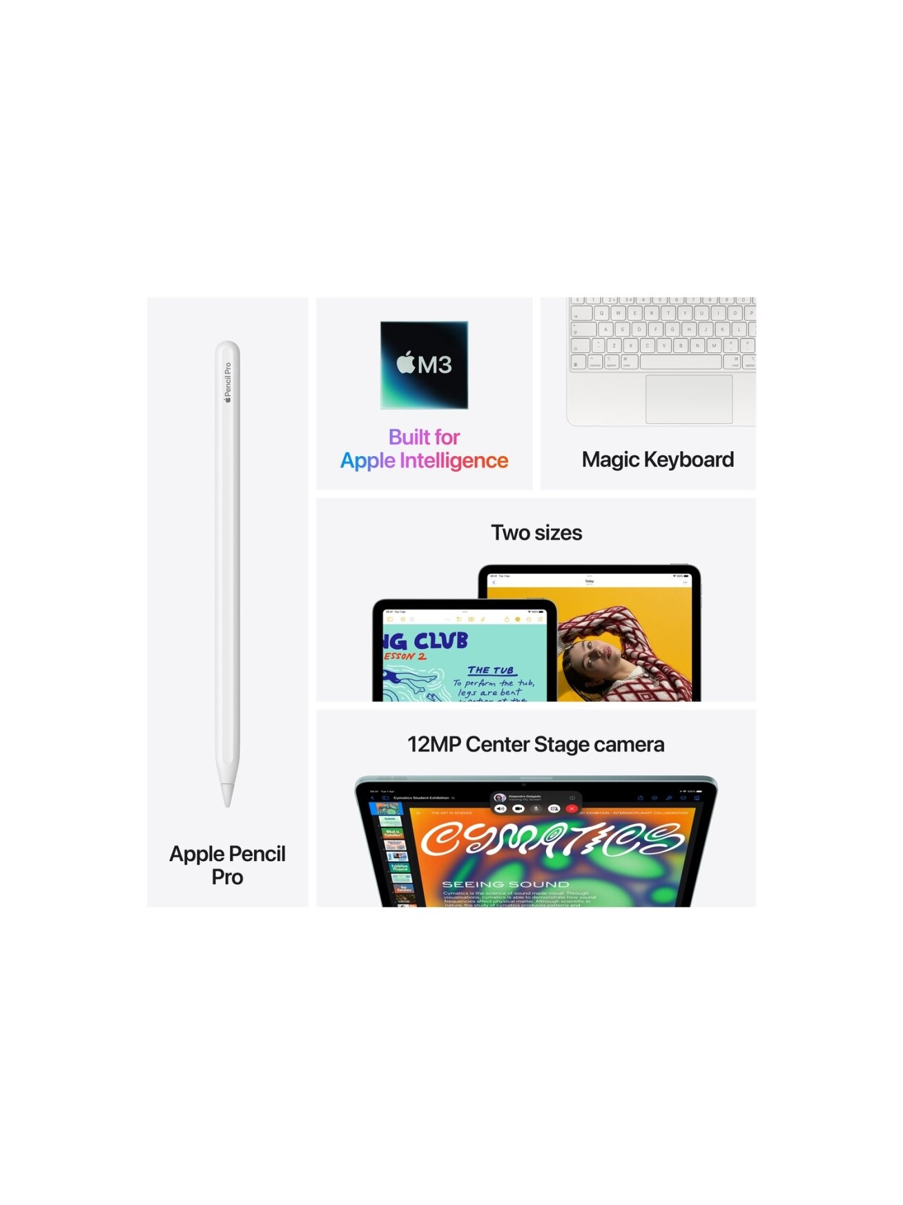 Apple iPad Air | 11 " | Purple | Liquid Retina | 2360 x 1640 pixels | Apple M3 | 512 GB | 5G | Wi-Fi | Front camera | 12 MP | Rear camera | 12 MP | Bluetooth | 5.3 | iOS 6