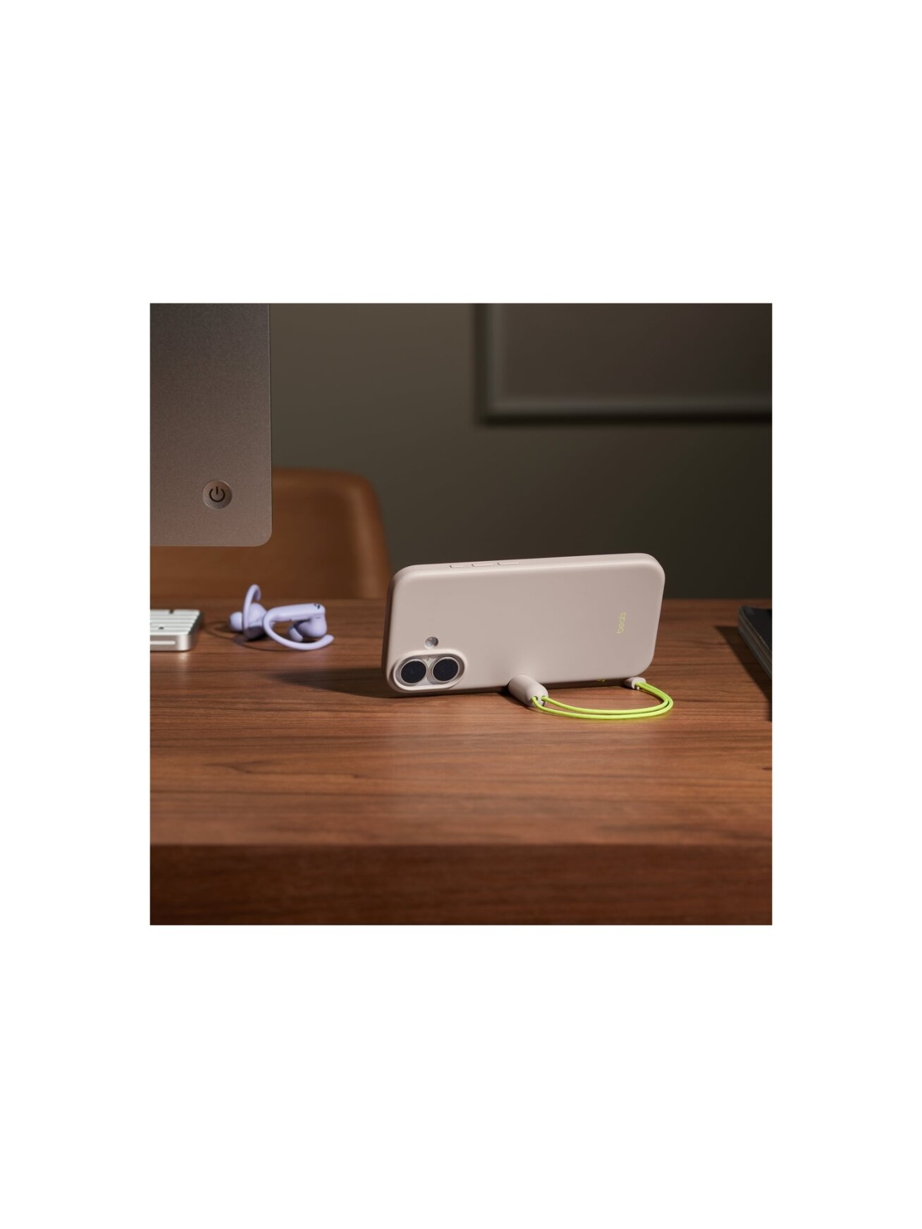 Apple iPhone 17 Kickstand Case with MagSafe and Camera Control - Lime Stone | Apple 3 Apple iPhone 17 Kickstand Case with MagSafe and Camera Control - Lime Stone | Apple 3
