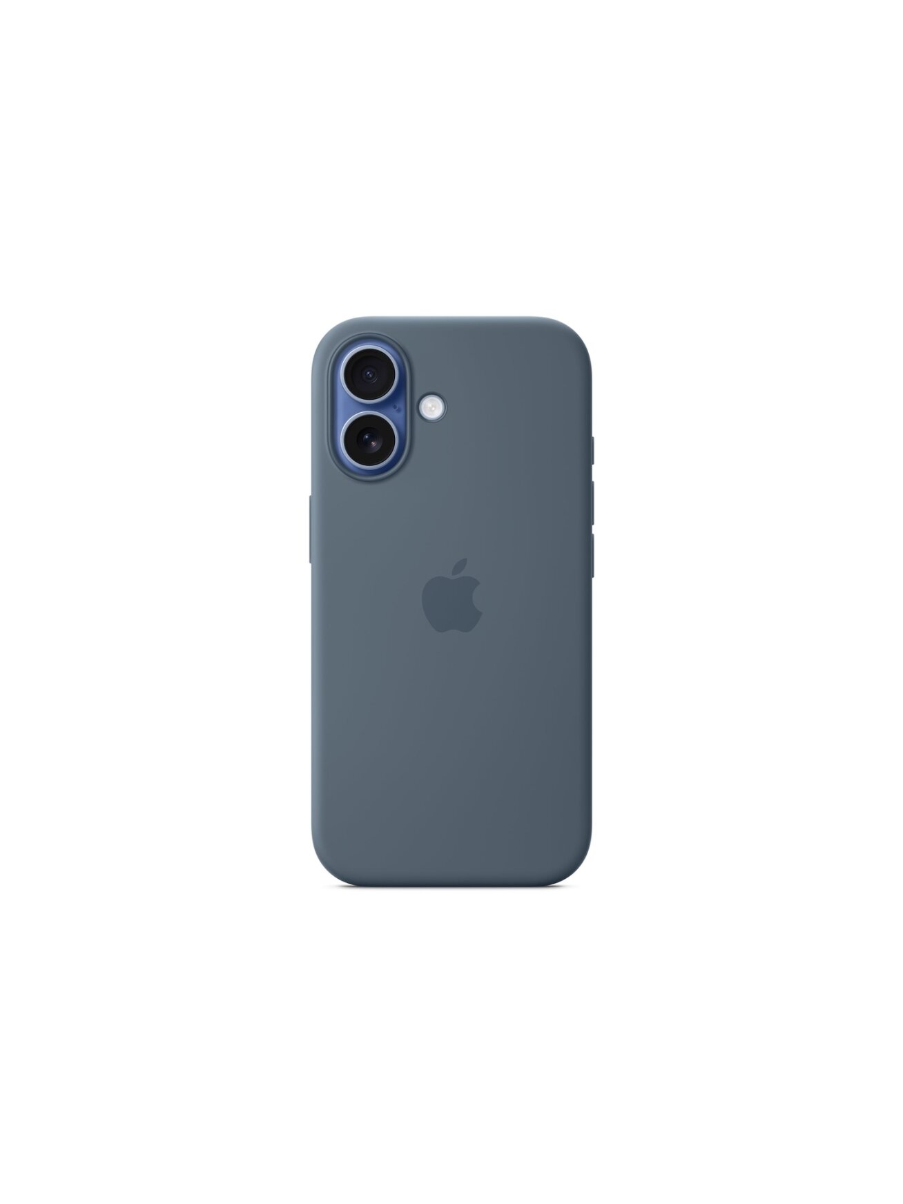 Apple iPhone 17 Silicone Case with MagSafe - Anchor Blue | Apple
