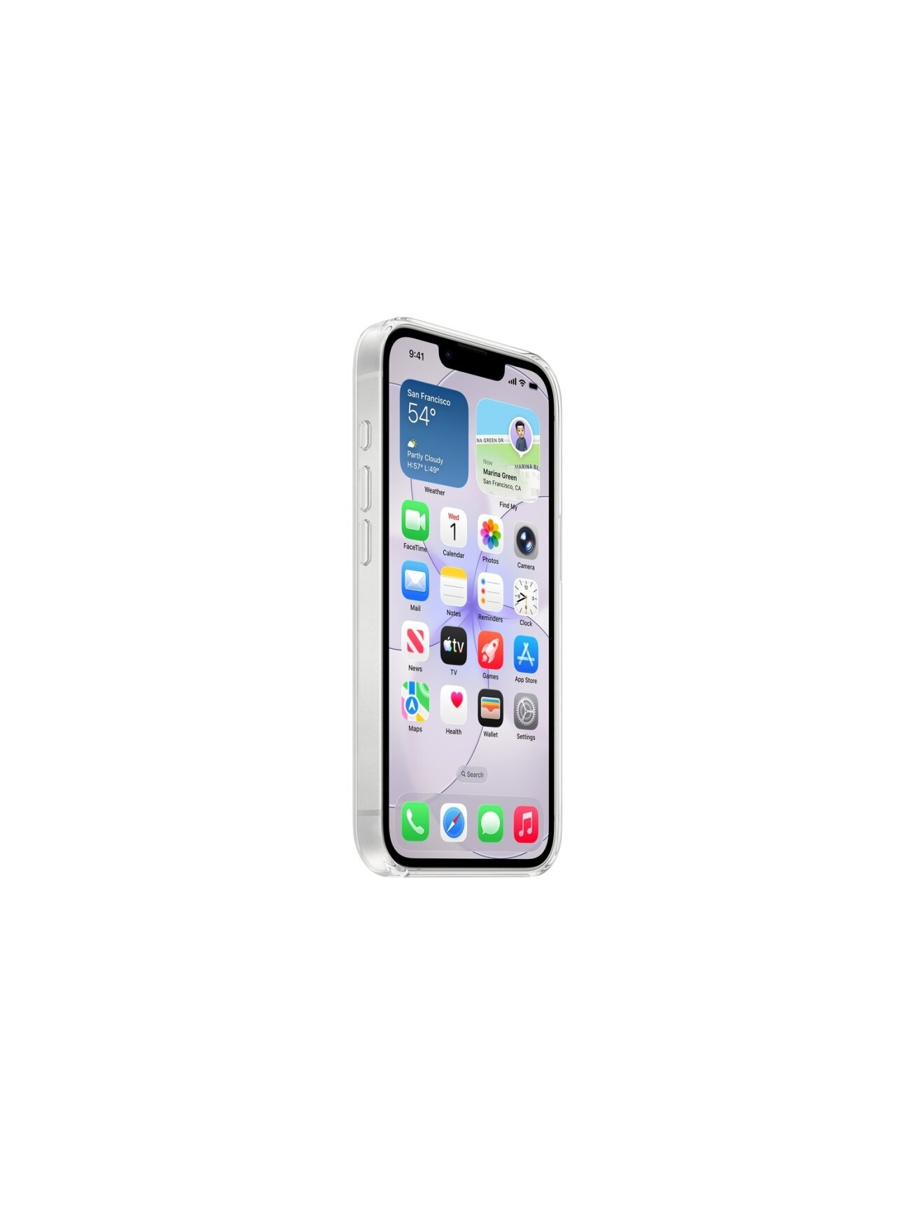 Apple iPhone 17e Clear Case with MagSafe | Apple 3