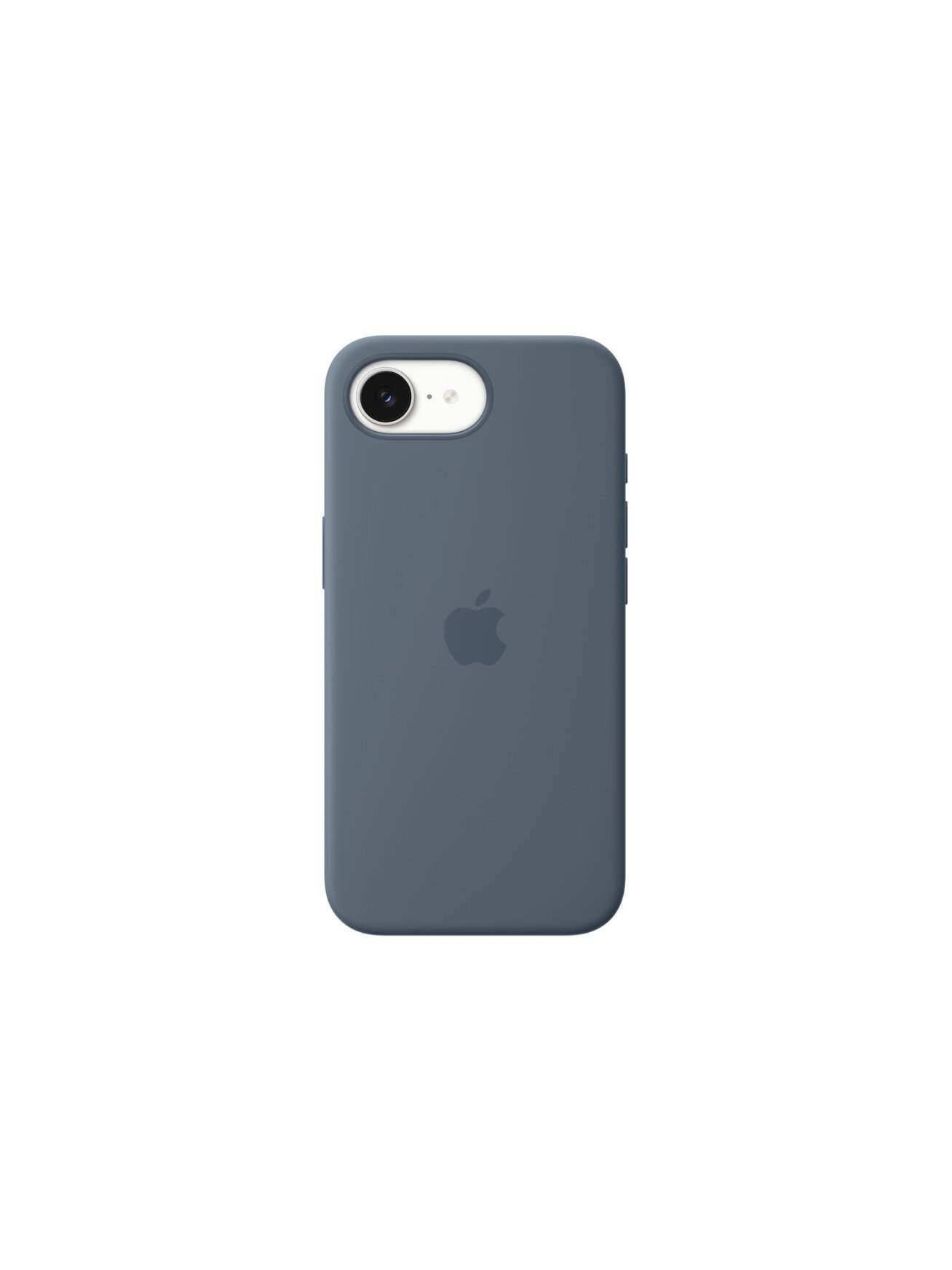 Apple iPhone 17e Silicone Case with MagSafe – Anchor Blue | Apple 1
