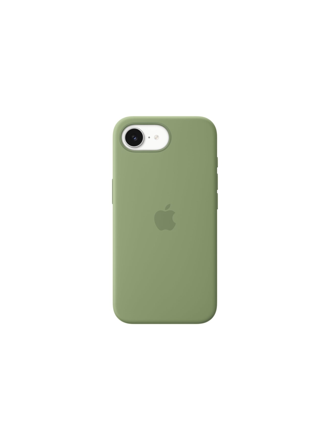 Apple iPhone 17e Silicone Case with MagSafe – Light Moss | Apple 2