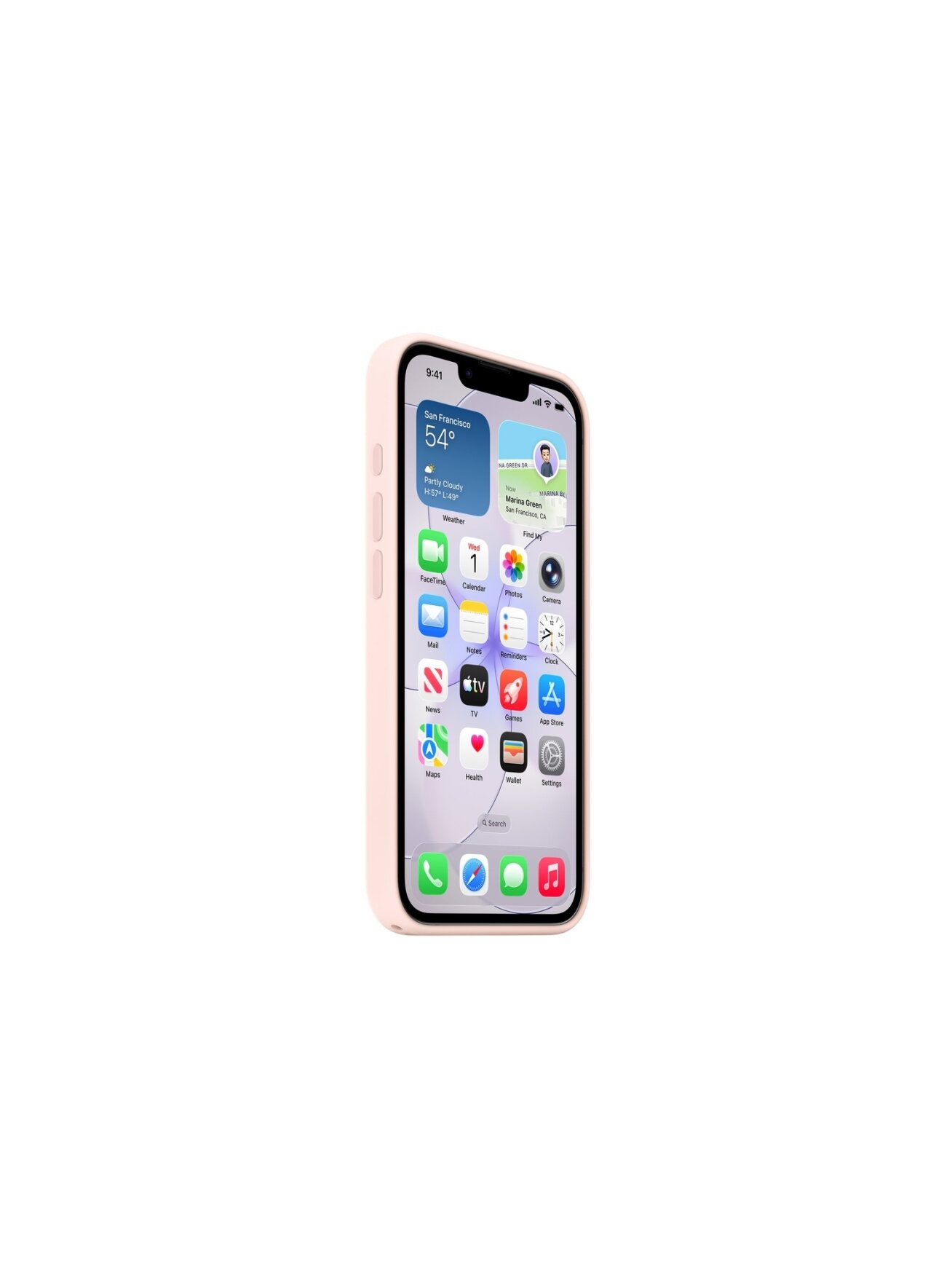 Apple iPhone 17e Silicone Case with MagSafe – Soft Pink | Apple 3 Apple iPhone 17e Silicone Case with MagSafe – Soft Pink | Apple 3