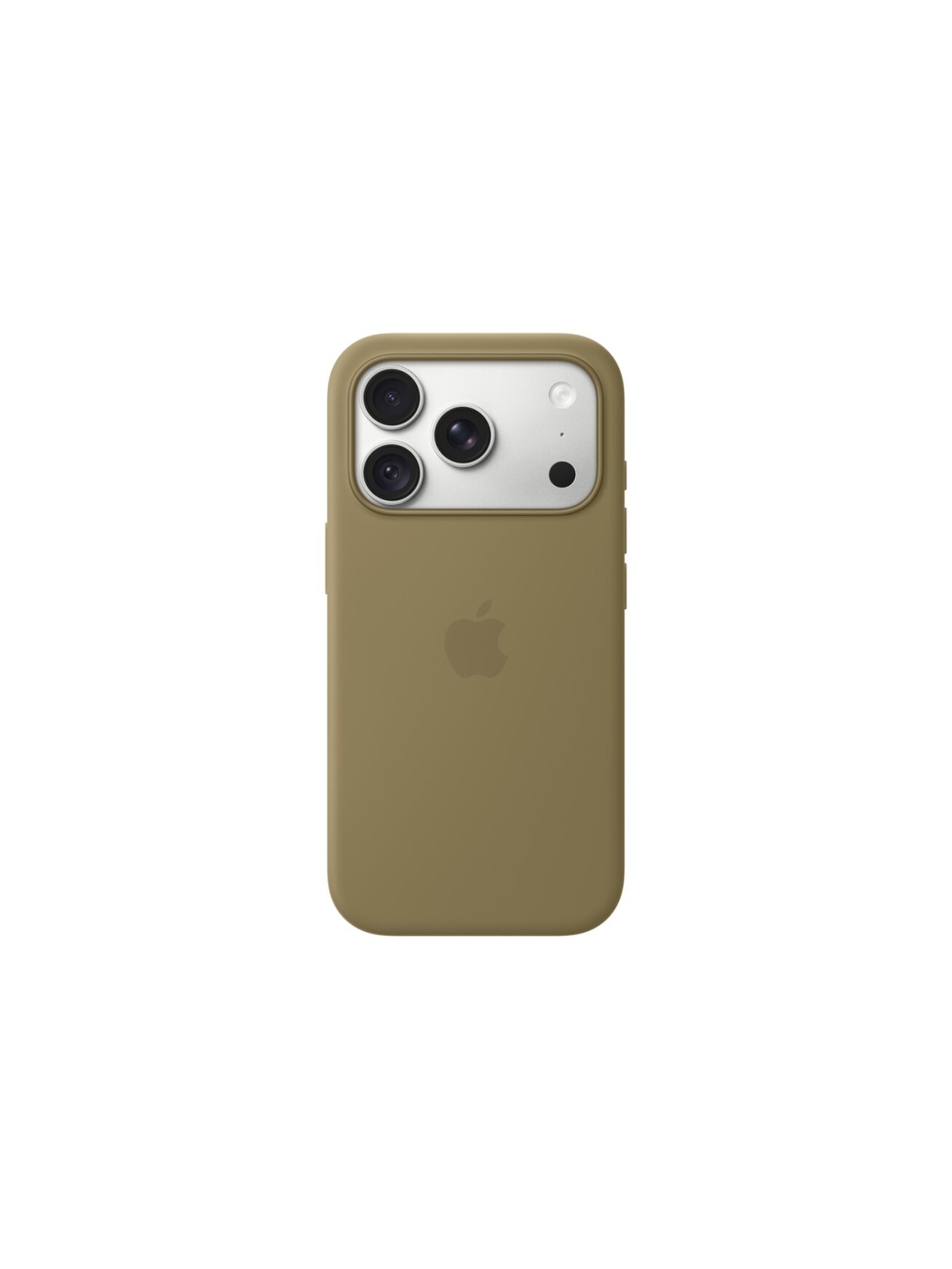 APPLE iPhone 18 Pro Silicone Case with MagSafe - Olive | Apple APPLE iPhone 18 Pro Silicone Case with MagSafe - Olive | Apple