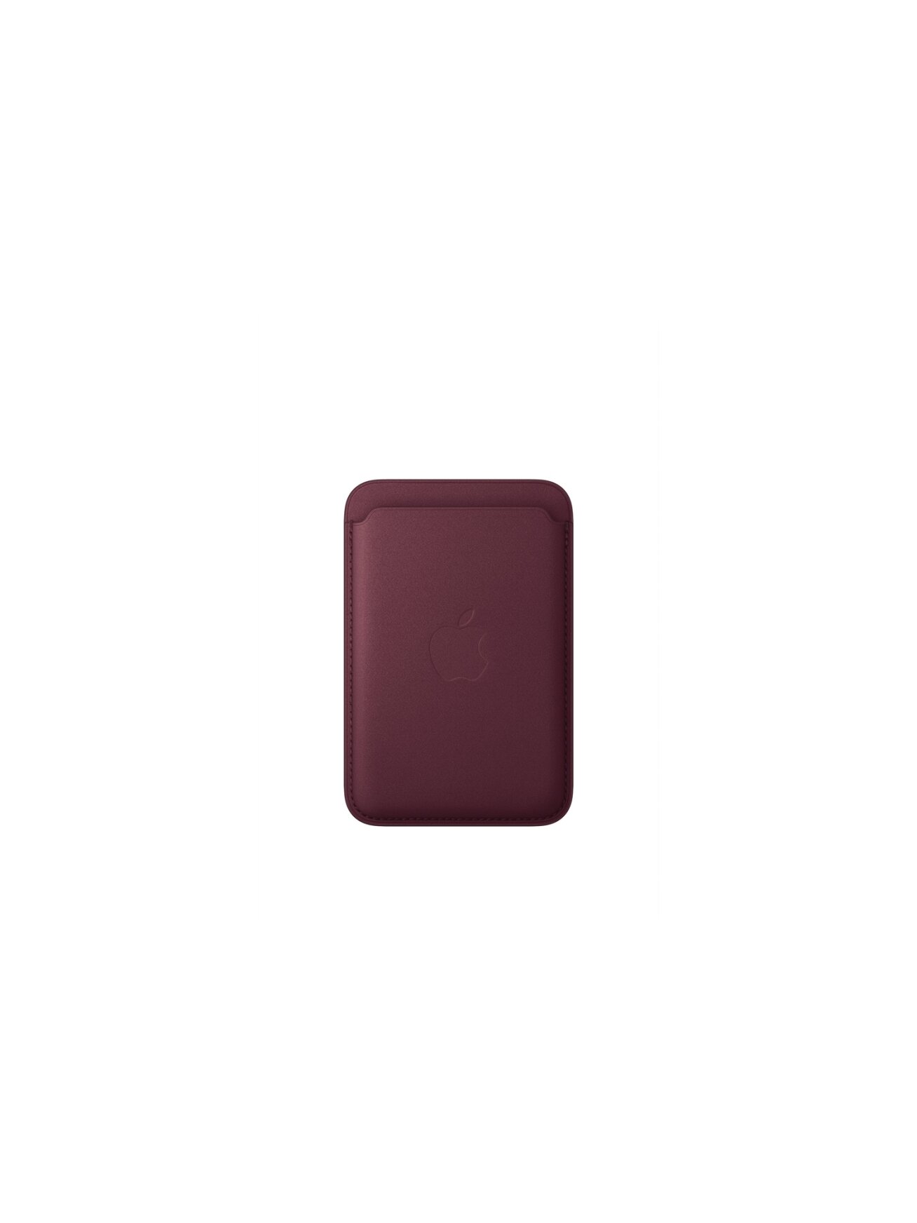 APPLE iPhone FineWoven Wallet with MagSafe - Burgundy APPLE iPhone FineWoven Wallet with MagSafe - Burgundy