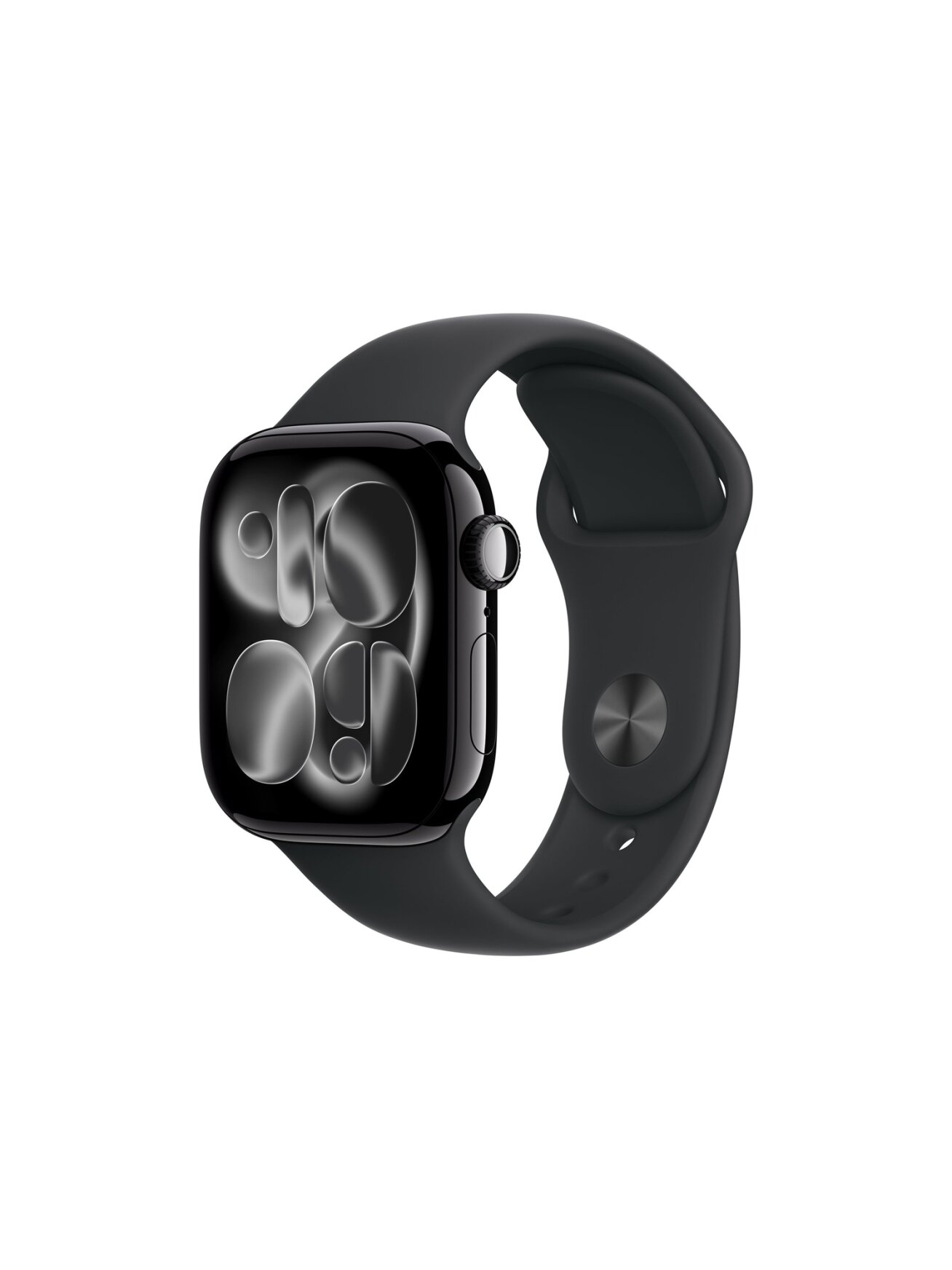 Apple Watch Series 11 GPS + Cellular 42mm Jet Black Aluminium Case with Black Sport Band - M/L | Apple Apple Watch Series 11 GPS + Cellular 42mm Jet Black Aluminium Case with Black Sport Band - M/L | Apple