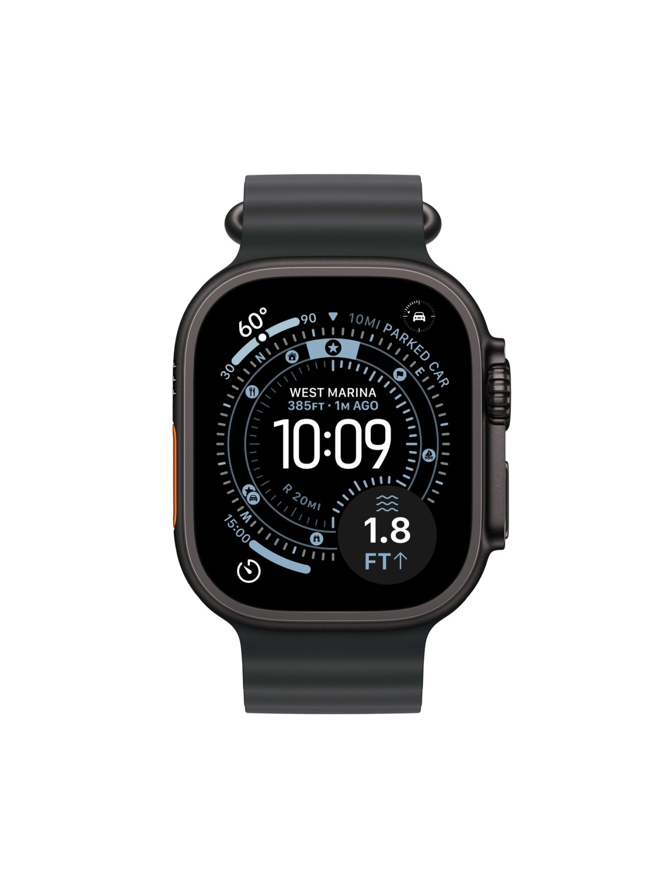 Apple Watch Ultra 3 | Smart watch | GPS (satellite) | LTPO OLED Always-On Retina display | Black Titanium 1 Apple Watch Ultra 3 | Smart watch | GPS (satellite) | LTPO OLED Always-On Retina display | Black Titanium 1