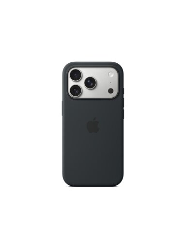 Apple Back cover | Apple | iPhone 17 Pro | Silicone | Black | MagSafe