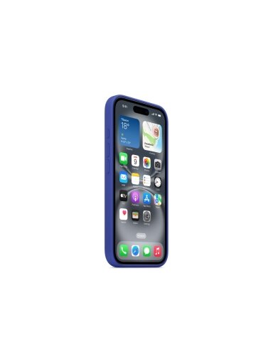 Apple Case with MagSafe | Apple | iPhone 16 | Silicone | Ultramarine Apple Case with MagSafe | Apple | iPhone 16 | Silicone | Ultramarine