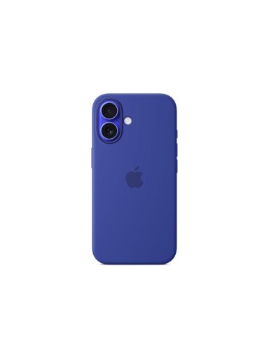 Apple Case with MagSafe | Apple | iPhone 16 | Silicone | Ultramarine Apple Case with MagSafe | Apple | iPhone 16 | Silicone | Ultramarine