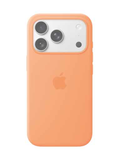 Apple Case with MagSafe | Apple | iPhone 17 Pro | Silicone | Orange