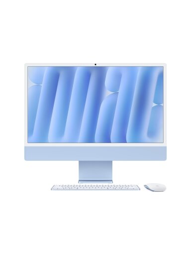 Apple iMac 24” 4.5K Retina, Apple M4 10C CPU, 10C GPU/16GB/256GB SSD/Blue/INT | Apple Apple iMac 24” 4.5K Retina, Apple M4 10C CPU, 10C GPU/16GB/256GB SSD/Blue/INT | Apple