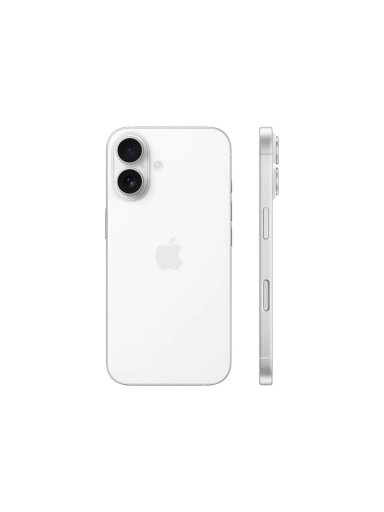 Apple | iPhone 16 | White | 6.1 " | 2556 x 1179 pixels | OLED | A18 | Internal RAM 8 GB | 128 GB | Dual SIM | Nano SIM | 5G | Main camera resolution 48 MP | iOS 18 | Secondary camera resolution 12 MP Apple | iPhone 16 | White | 6.1 " | 2556 x 1179 pixels | OLED | A18 | Internal RAM 8 GB | 128 GB | Dual SIM | Nano SIM | 5G | Main camera resolution 48 MP | iOS 18 | Secondary camera resolution 12 MP